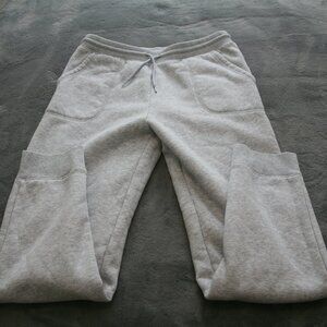 Athletic Works Boys Sherpa Lined Sweatpants, SIze XXL(18), Grey